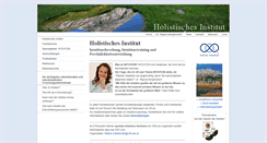 Desktop Screenshot of holistic-institute.eu
